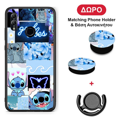 Collage Good Vibes - Honor 8x θήκη + Δώρο Phone Holder & Βάση Αυτοκινήτου