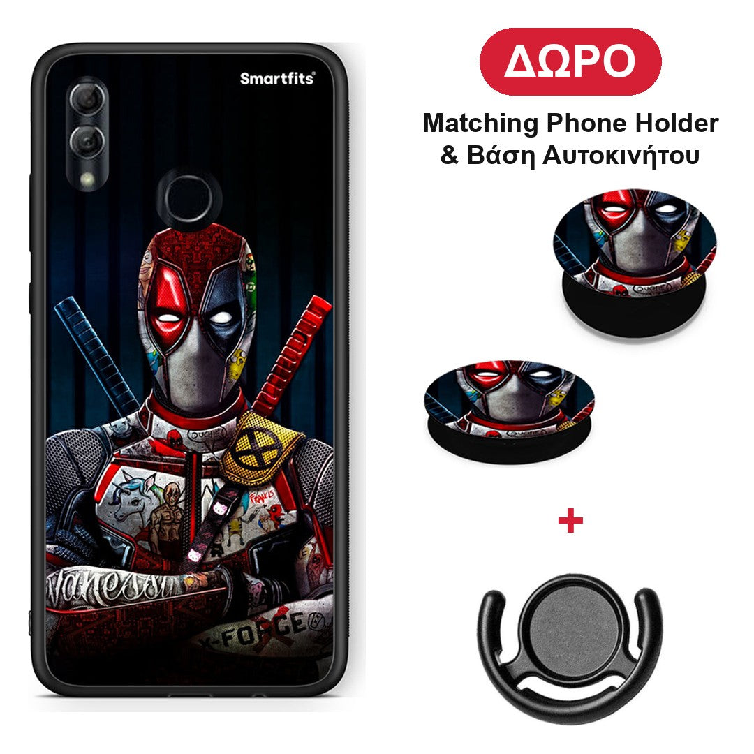 Funny Guy - Honor 8x θήκη + Δώρο Phone Holder & Βάση Αυτοκινήτου