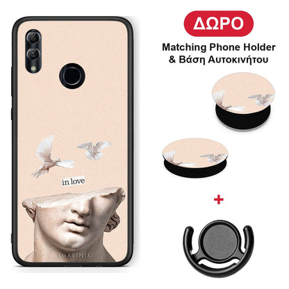In Love - Honor 8x θήκη + Δώρο Phone Holder & Βάση Αυτοκινήτου