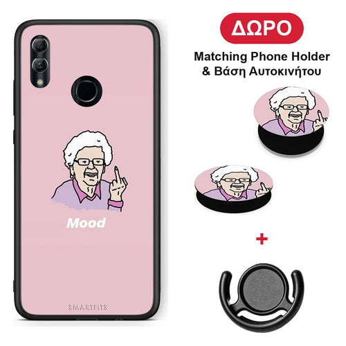 PopArt Mood - Honor 8x θήκη + Δώρο Phone Holder & Βάση Αυτοκινήτου