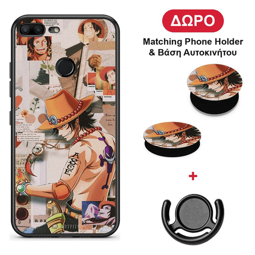 Anime Collage - Honor 9 Lite θήκη + Δώρο Phone Holder & Βάση Αυτοκινήτου