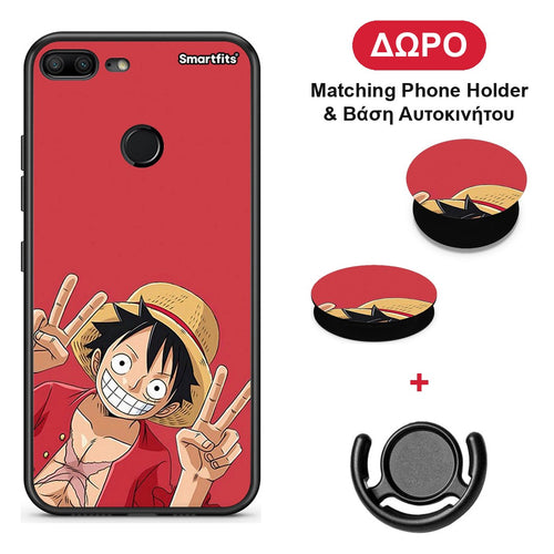Pirate Luffy - Honor 9 Lite θήκη + Δώρο Phone Holder & Βάση Αυτοκινήτου