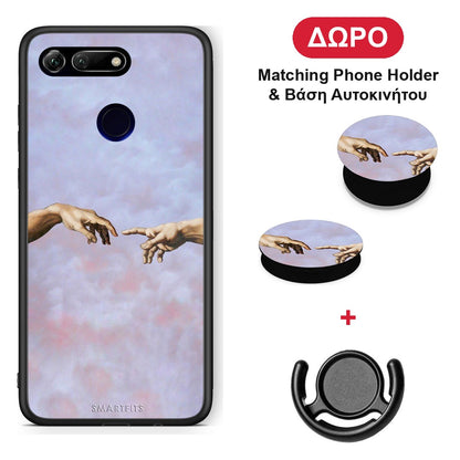 Adam Hand - Honor View 20 θήκη + Δώρο Phone Holder & Βάση Αυτοκινήτου