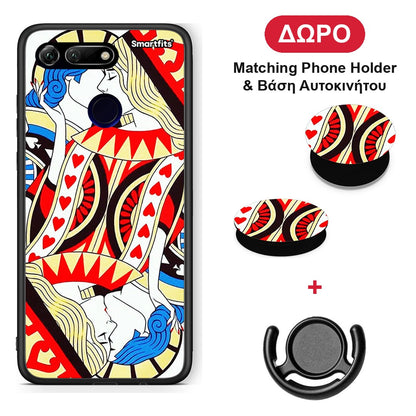 Card Love - Honor View 20 θήκη + Δώρο Phone Holder & Βάση Αυτοκινήτου