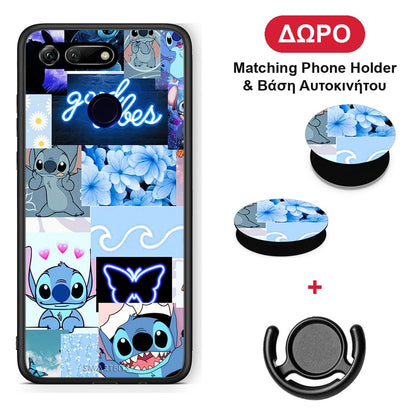 Collage Good Vibes - Honor View 20 θήκη + Δώρο Phone Holder & Βάση Αυτοκινήτου