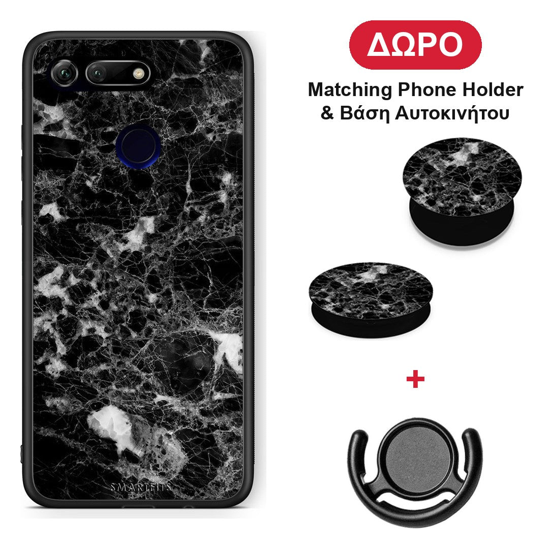 Marble Male - Honor View 20 θήκη + Δώρο Phone Holder & Βάση Αυτοκινήτου