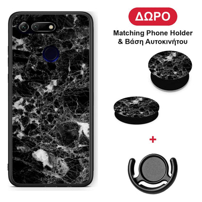 Marble Male - Honor View 20 θήκη + Δώρο Phone Holder & Βάση Αυτοκινήτου