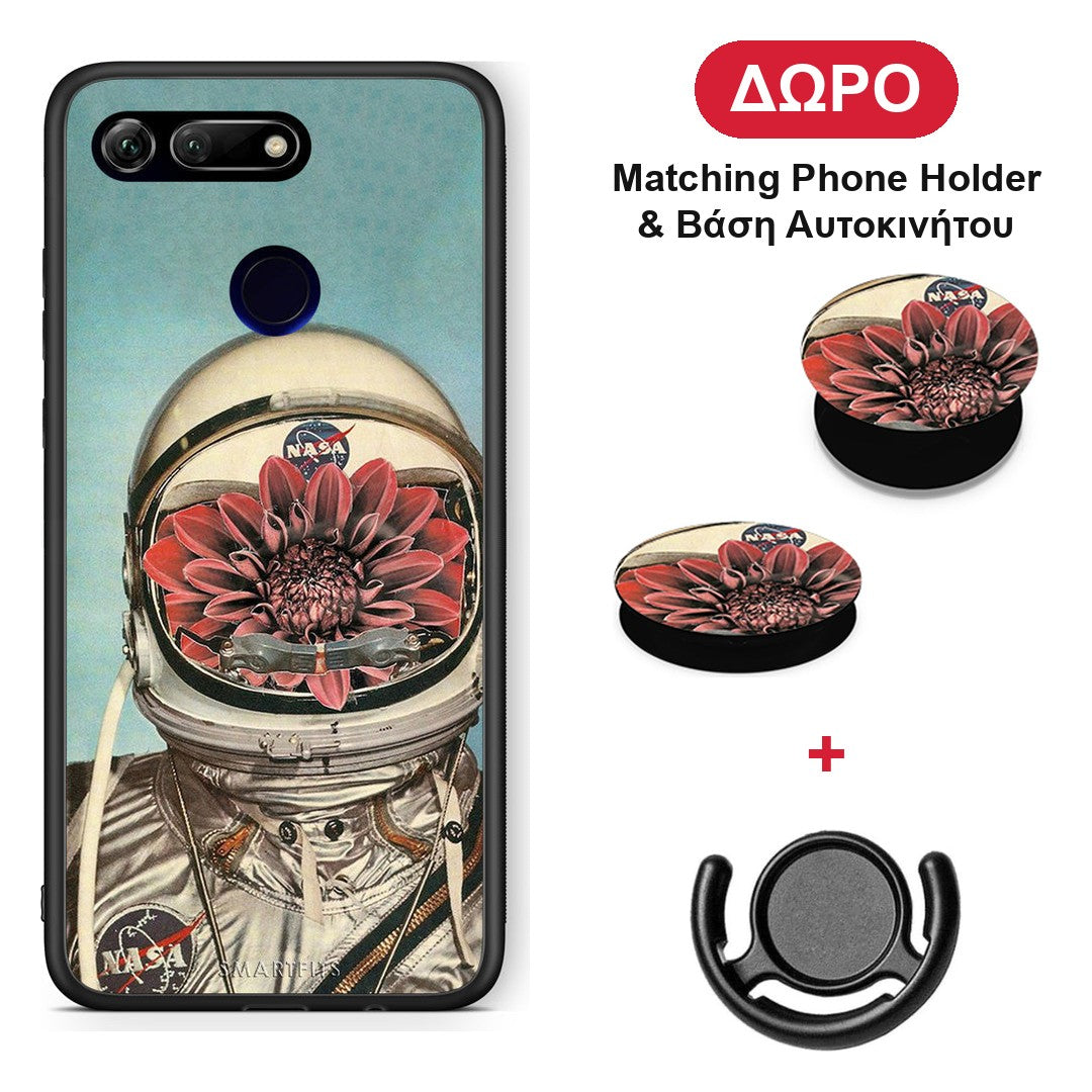 Nasa Bloom - Honor View 20 θήκη + Δώρο Phone Holder & Βάση Αυτοκινήτου