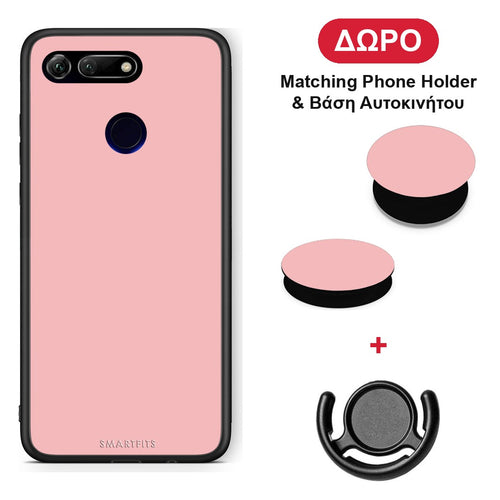 Color Nude - Honor View 20 θήκη + Δώρο Phone Holder & Βάση Αυτοκινήτου