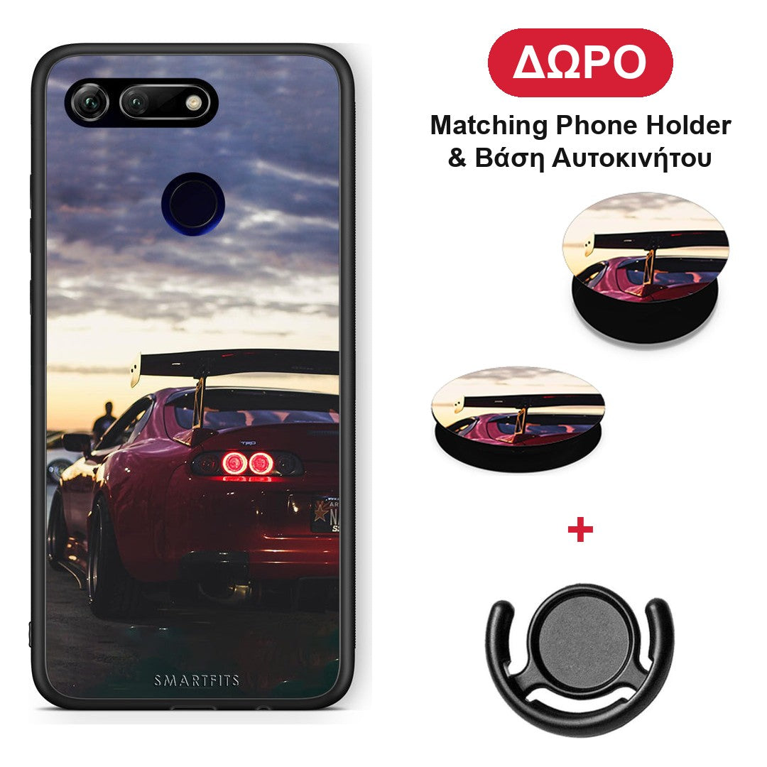Racing Supra - Honor View 20 θήκη + Δώρο Phone Holder & Βάση Αυτοκινήτου