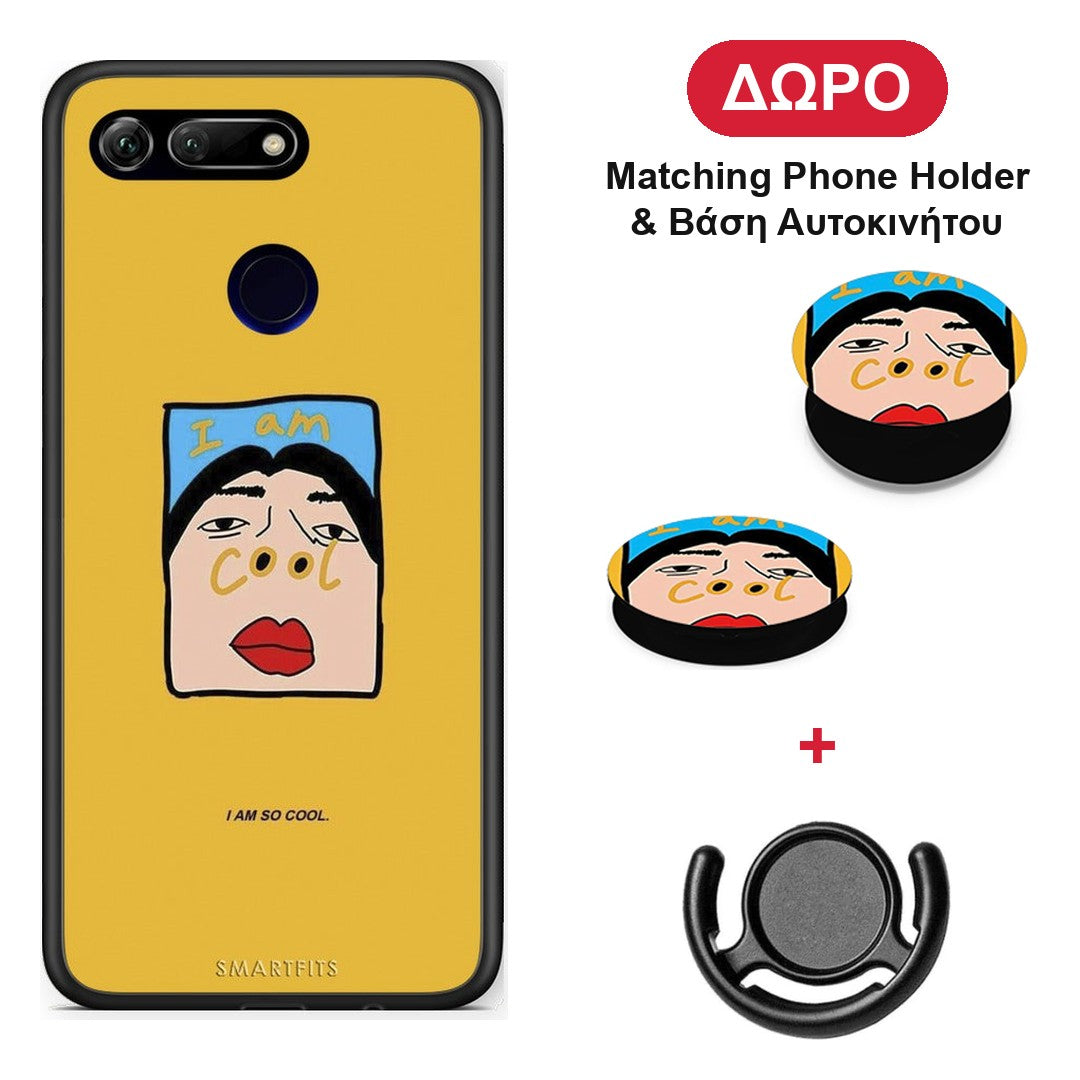 So Cool - Honor View 20 θήκη + Δώρο Phone Holder & Βάση Αυτοκινήτου