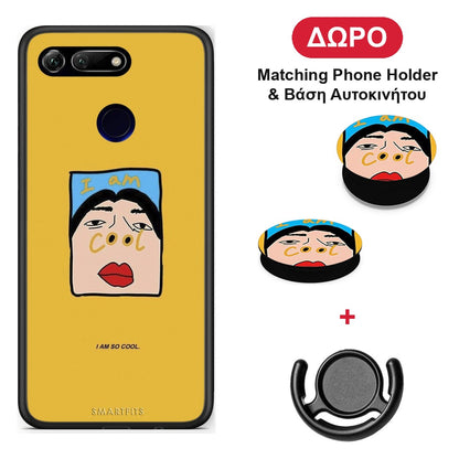 So Cool - Honor View 20 θήκη + Δώρο Phone Holder & Βάση Αυτοκινήτου