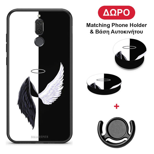 Angels Demons - Huawei Mate 10 Lite θήκη + Δώρο Phone Holder & Βάση Αυτοκινήτου