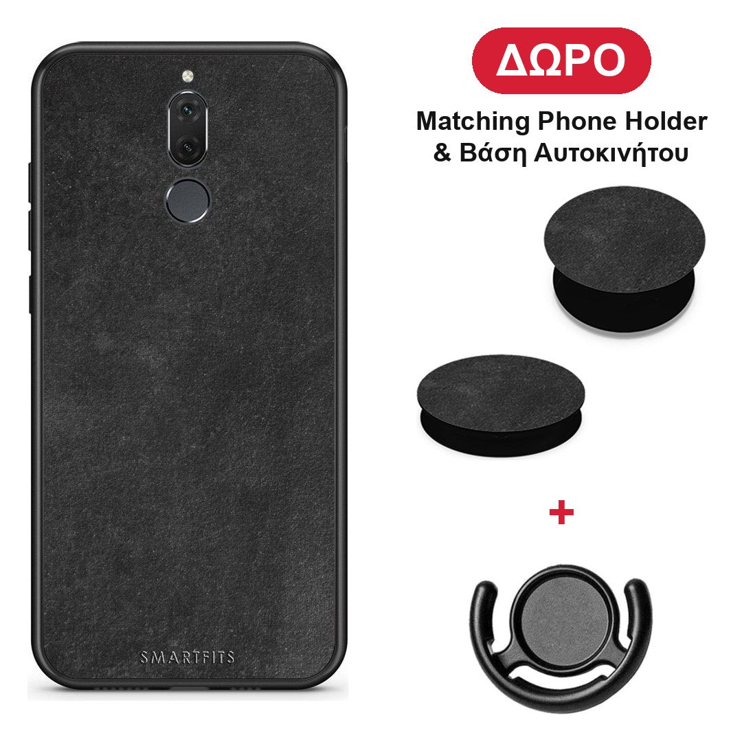 Color Black Slate - Huawei Mate 10 Lite θήκη + Δώρο Phone Holder & Βάση Αυτοκινήτου
