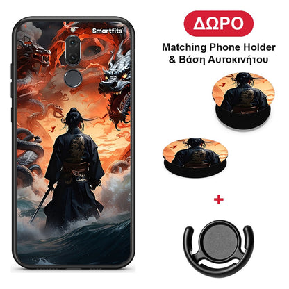 Dragons Fight - Huawei Mate 10 Lite θήκη + Δώρο Phone Holder & Βάση Αυτοκινήτου