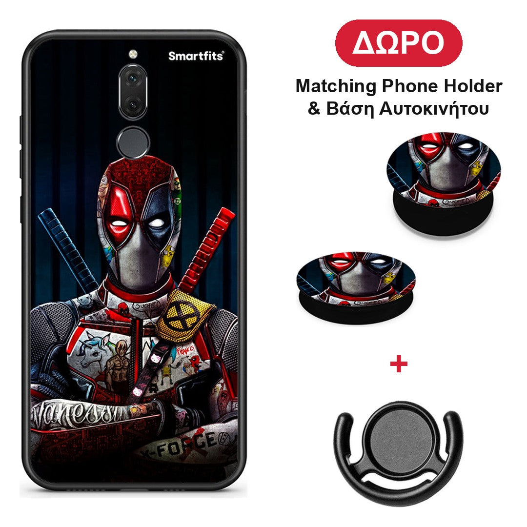 Funny Guy - Huawei Mate 10 Lite θήκη + Δώρο Phone Holder & Βάση Αυτοκινήτου