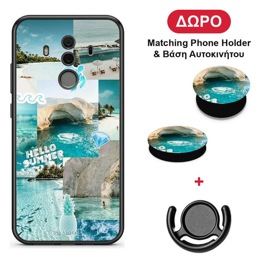 Aesthetic Summer - Huawei Mate 10 Pro θήκη + Δώρο Phone Holder & Βάση Αυτοκινήτου