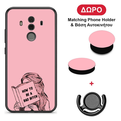 Bad Bitch - Huawei Mate 10 Pro θήκη + Δώρο Phone Holder & Βάση Αυτοκινήτου