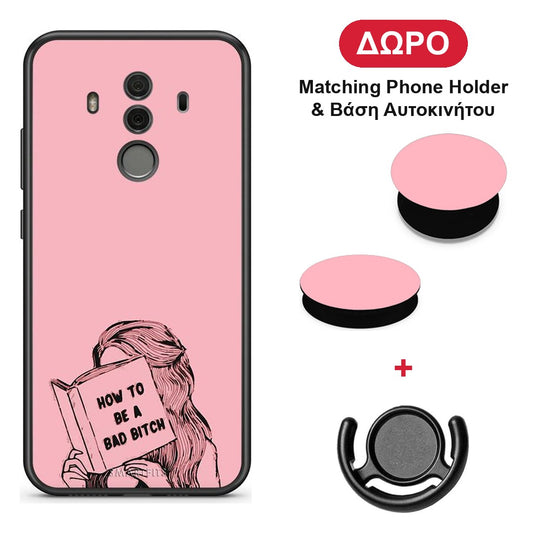 Bad Bitch - Huawei Mate 10 Pro θήκη + Δώρο Phone Holder & Βάση Αυτοκινήτου