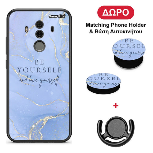 Be Yourself - Huawei Mate 10 Pro θήκη + Δώρο Phone Holder & Βάση Αυτοκινήτου
