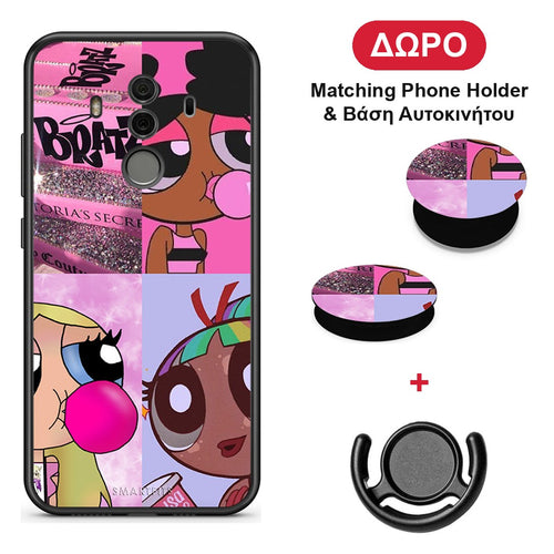 Bubble Girls - Huawei Mate 10 Pro θήκη + Δώρο Phone Holder & Βάση Αυτοκινήτου