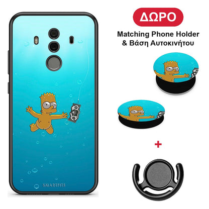 Chasing Money - Huawei Mate 10 Pro θήκη + Δώρο Phone Holder & Βάση Αυτοκινήτου