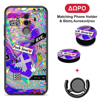 Game Over - Huawei Mate 10 Pro θήκη + Δώρο Phone Holder & Βάση Αυτοκινήτου