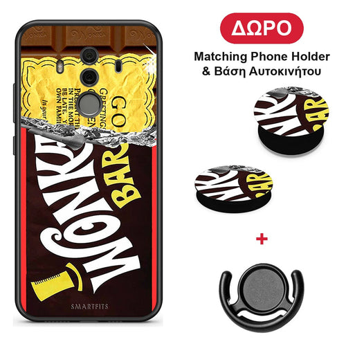 Golden Ticket - Huawei Mate 10 Pro θήκη + Δώρο Phone Holder & Βάση Αυτοκινήτου
