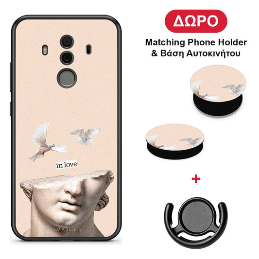 In Love - Huawei Mate 10 Pro θήκη + Δώρο Phone Holder & Βάση Αυτοκινήτου
