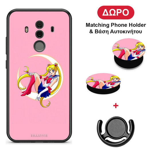 Moon Girl - Huawei Mate 10 Pro θήκη + Δώρο Phone Holder & Βάση Αυτοκινήτου