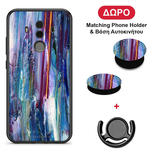 Paint Winter - Huawei Mate 10 Pro θήκη + Δώρο Phone Holder & Βάση Αυτοκινήτου