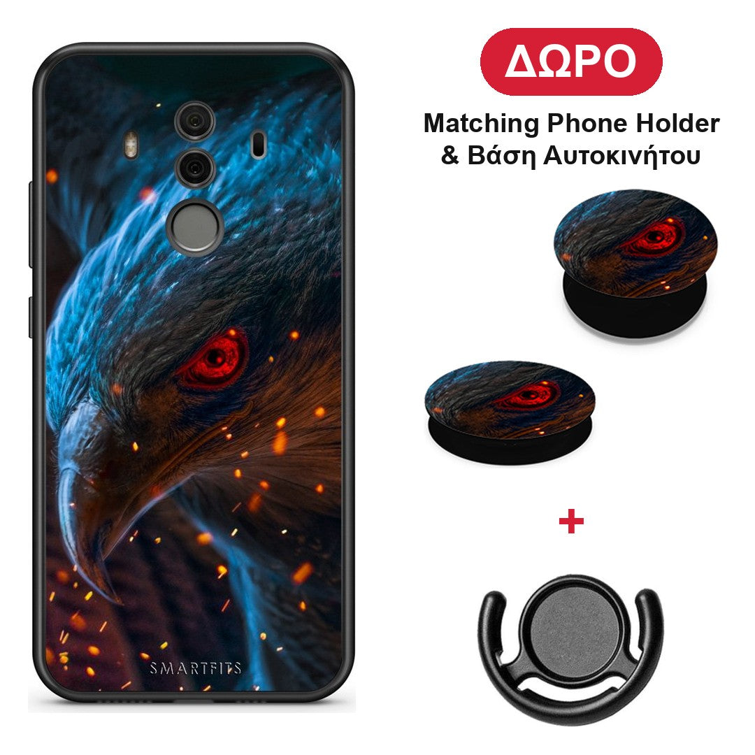 PopArt Eagle - Huawei Mate 10 Pro θήκη + Δώρο Phone Holder & Βάση Αυτοκινήτου