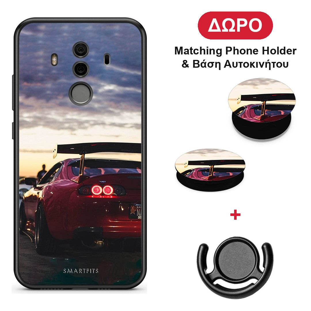 Racing Supra - Huawei Mate 10 Pro θήκη + Δώρο Phone Holder & Βάση Αυτοκινήτου