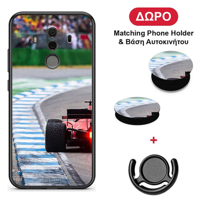 Racing Vibes - Huawei Mate 10 Pro θήκη + Δώρο Phone Holder & Βάση Αυτοκινήτου