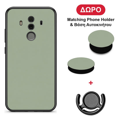 Sage Green - Huawei Mate 10 Pro θήκη + Δώρο Phone Holder & Βάση Αυτοκινήτου