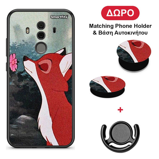 Tod And Vixey Love 2 - Huawei Mate 10 Pro θήκη + Δώρο Phone Holder & Βάση Αυτοκινήτου