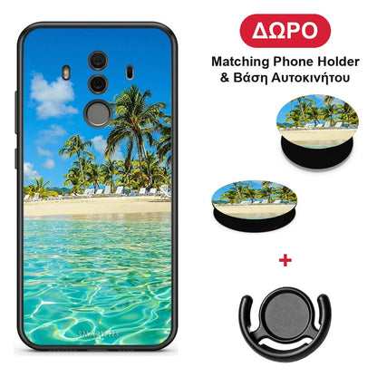 Tropical Vibes - Huawei Mate 10 Pro θήκη + Δώρο Phone Holder & Βάση Αυτοκινήτου