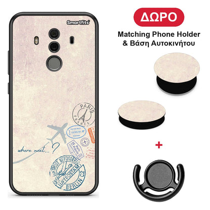 Where Next - Huawei Mate 10 Pro θήκη + Δώρο Phone Holder & Βάση Αυτοκινήτου