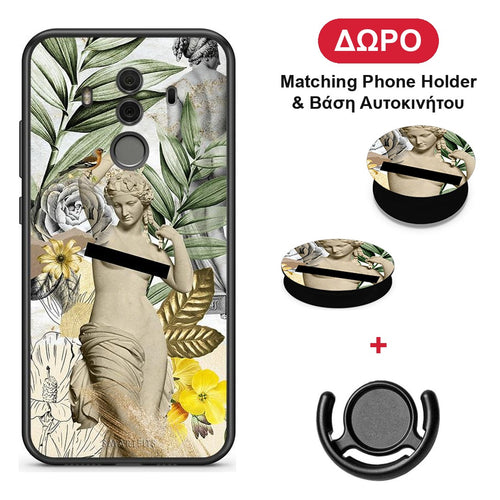 Woman Statue - Huawei Mate 10 Pro θήκη + Δώρο Phone Holder & Βάση Αυτοκινήτου