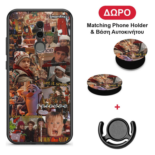 Xmas Wishes - Huawei Mate 10 Pro θήκη + Δώρο Phone Holder & Βάση Αυτοκινήτου