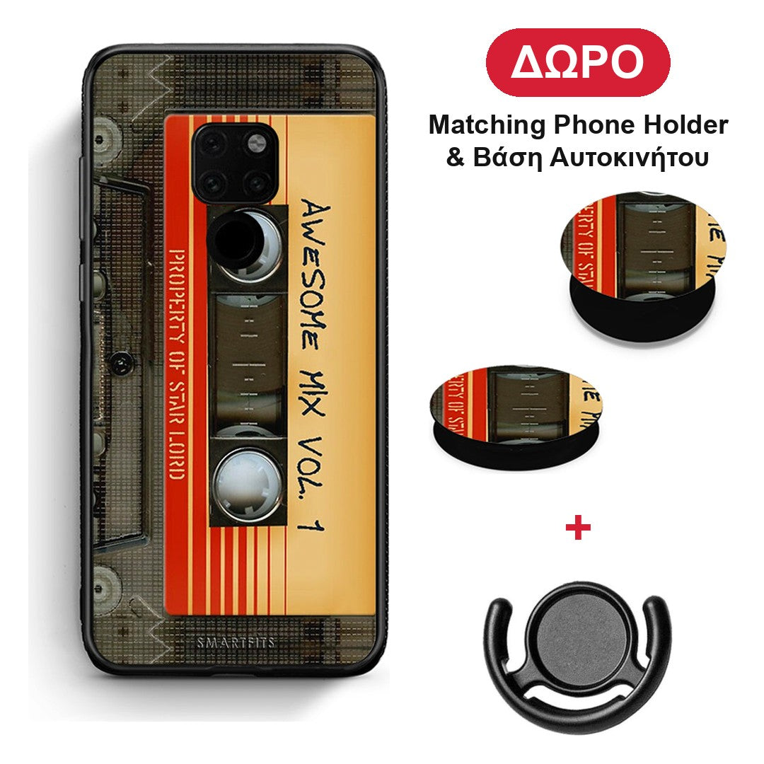 Awesome Mix - Huawei Mate 20 θήκη + Δώρο Phone Holder & Βάση Αυτοκινήτου