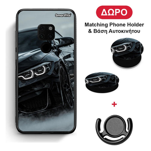 Black BMW - Huawei Mate 20 θήκη + Δώρο Phone Holder & Βάση Αυτοκινήτου