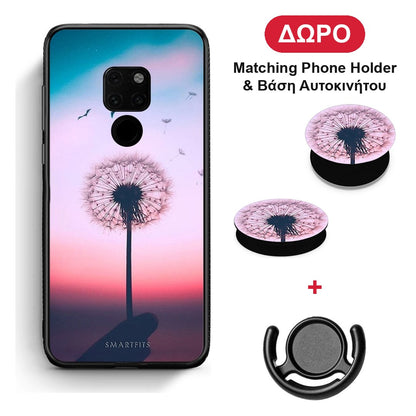 Boho Wish - Huawei Mate 20 θήκη + Δώρο Phone Holder & Βάση Αυτοκινήτου