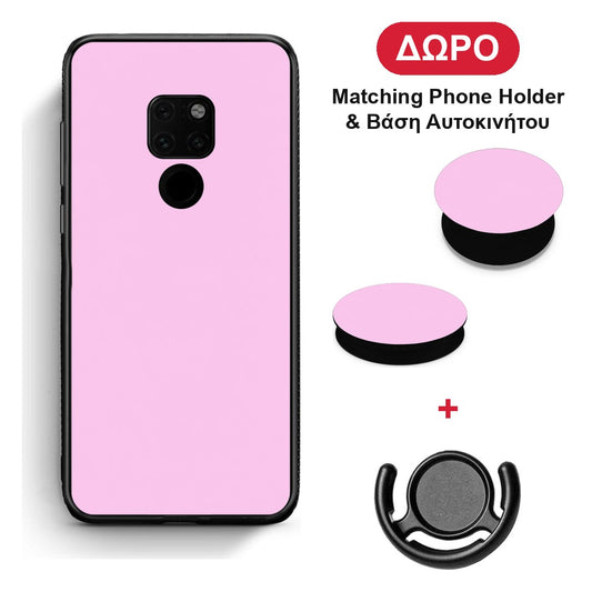 Cotton Candy Pink - Huawei Mate 20 θήκη + Δώρο Phone Holder & Βάση Αυτοκινήτου