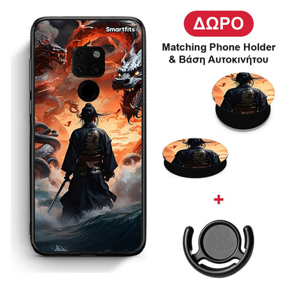 Dragons Fight - Huawei Mate 20 θήκη + Δώρο Phone Holder & Βάση Αυτοκινήτου