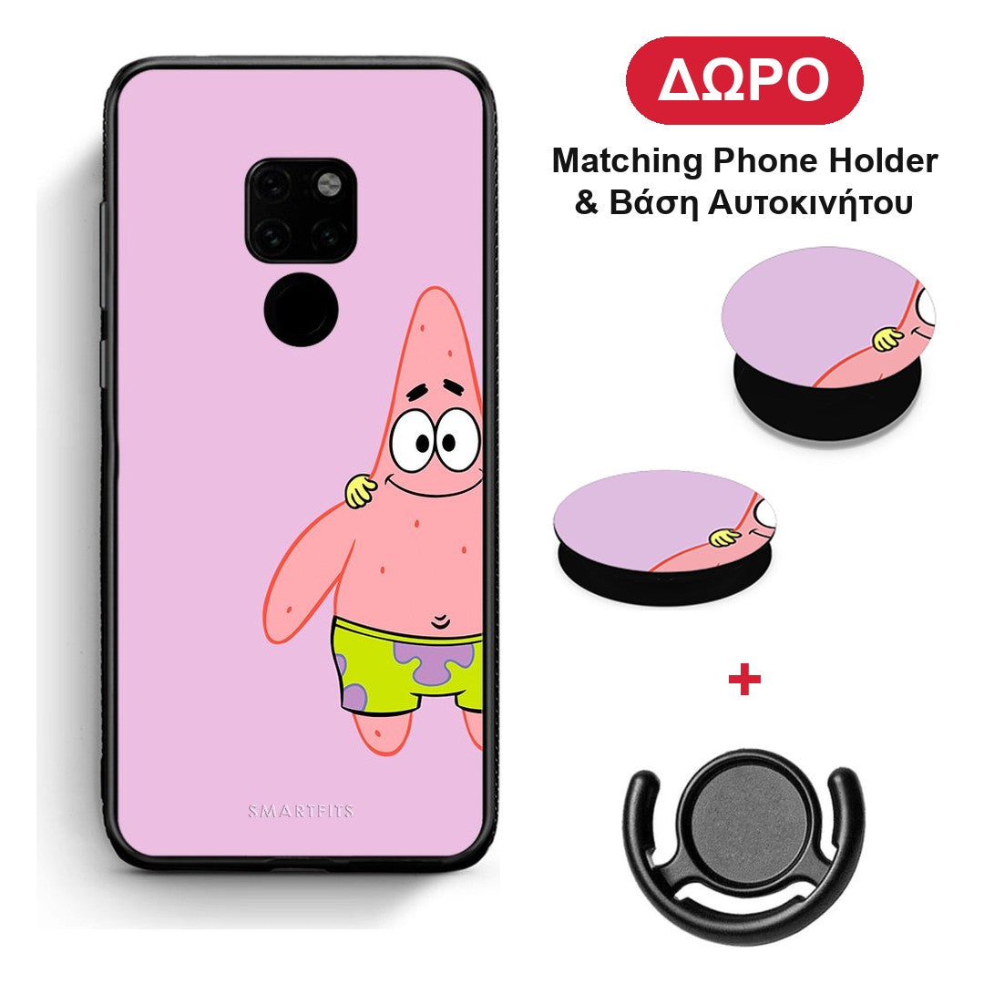 Friends Patrick - Huawei Mate 20 θήκη + Δώρο Phone Holder & Βάση Αυτοκινήτου