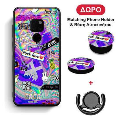 Game Over - Huawei Mate 20 θήκη + Δώρο Phone Holder & Βάση Αυτοκινήτου