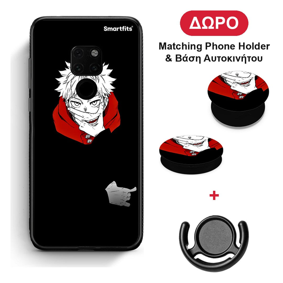 Itadori Anime - Huawei Mate 20 θήκη + Δώρο Phone Holder & Βάση Αυτοκινήτου