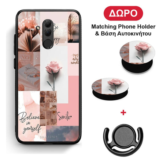Aesthetic Collage - Huawei Mate 20 Lite θήκη + Δώρο Phone Holder & Βάση Αυτοκινήτου