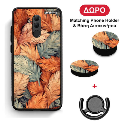 Autumn Leaves - Huawei Mate 20 Lite θήκη + Δώρο Phone Holder & Βάση Αυτοκινήτου